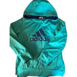 Adidas teal hoodie size 7/8
